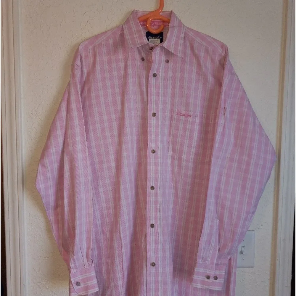 Wrangler Long Sleeve Button Down Shirt